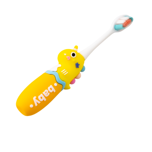 재미있는 공룡 동물 모양의 친환경 저렴한 천연모 아기 어린이 칫솔 - Product Image 2