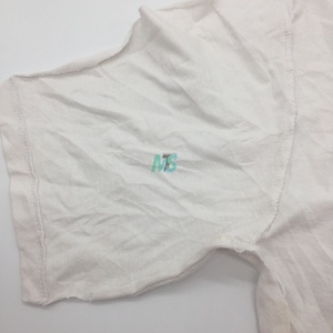 Échantillon Gratuit Chiffons Blancs Imprimés pour Essuyage, Chiffons Blancs Imprimés Recyclés, Chiffons de Nettoyage en Coton - Product Image 4