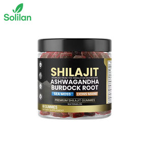 Gomitas Solilan de Marca Blanca OEM con Extracto Herbal Vegano y Orgánico de Shilajit del Himalaya, Musgo Marino y Melena de León con Ashwagandha - Product Image 1