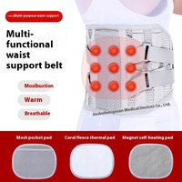 Ceinture abdominale respirante unisexe Protection à long terme pour le travail de bureau Conduite assise prolongée Ceinture abdominale post-partum