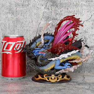 หุ่นพีวีซีขนาด17.5ซม. สำหรับอะนิเมะ1ชิ้นของเล่นหุ่นฟิกเกอร์แอคชั่นจากเกาะผีมังกร Zoro VS kaido - Product Image 3