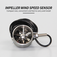 Station météo Capteurs de vitesse du vent Dispositif de mesure de la vitesse du vent en acier inoxydable Capteur de vent RS485