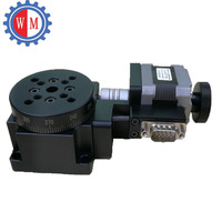 Plataforma de Posicionamiento Rotatorio Motorizada, Diámetro de 60 mm, Precisión, Plataforma Giratoria Continua de 360 Grados