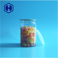 Boîte en PET de qualité supérieure sans BPA pour les collations, les bonbons et les fruits secs, emballage de qualité alimentaire