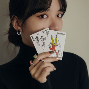 Collection Joker Poker <span class=keywords><strong>Casino</strong></span>, argent 925, bijoux fins, mariage, diamant, zircon, boucles d'oreilles, collier, accessoires, bagues Dylam pour femmes - Product Image 1