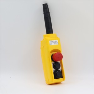 ทำไมรีโมทคอนโทรล Cob 61Cs สำหรับรอกเครน ตัวเรือนพลาสติก ขั้วต่อโลหะผสมเงิน พร้อมระบบกดสายไฟ - Product Image 1