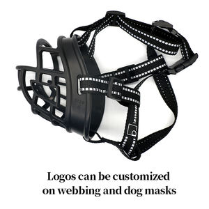 개 총구 제조업체 소형 및 대형 조정 가능한 실리콘 바구니 개 입 총구 - Product Image 4