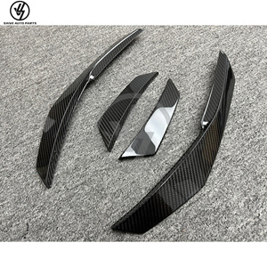 Kit carrosserie en fibre de carbone sèche de style performance, canards de pare-chocs avant pour Audi R8 2016-2018 - Product Image 5