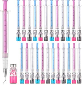 Stylo Gel Créatif et Amusant en Forme de Seringue, Nouveau Stylo Gel Anti-Stress Idéal pour les Infirmières, les Médecins et les Étudiants, Pratique et Fluide - Product Image 1