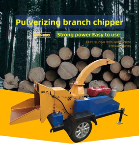 Déchiqueteuse à bois électrique de haute qualité Machine de découpe de copeaux de bois Déchiqueteuse à bois industrielle - Product Image 2