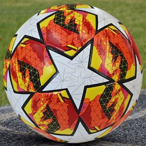 Balón de Fútbol Talla 4 para Partido y Entrenamiento, PU Premium Cosido a Máquina, Cámara de Aire Enrollada SR, Duradero para Fútbol 5-7-a-Side al Aire Libre - Product Image 2