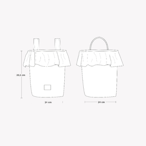 Sac <span class=keywords><strong>de</strong></span> rangement à volants à carreaux pour la crèche, sac à langer portable pour maman, sac <span class=keywords><strong>de</strong></span> voyage pour bébé, sac à main <span class=keywords><strong>de</strong></span> rangement pour couches - Product Image 2