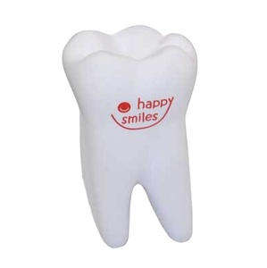 Pelota Antiestrés con Forma de Diente de Alta Calidad en Oferta, Ideal para Regalos de Bienvenida y Obsequios en Ferias Comerciales - Product Image 1