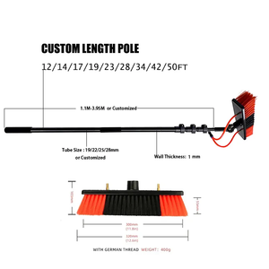 Outil <span class=keywords><strong>de</strong></span> nettoyage <span class=keywords><strong>de</strong></span> raclette <span class=keywords><strong>de</strong></span> vitres en fibre <span class=keywords><strong>de</strong></span> carbone 3 en 1 Kit <span class=keywords><strong>de</strong></span> nettoyage <span class=keywords><strong>de</strong></span> lave-<span class=keywords><strong>vitre</strong></span> étanche - Product Image 4