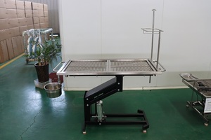 Mesa Veterinaria Hidráulica LK, Mesa de Operaciones Ultra Pequeña de Acero Inoxidable, Batería Extraíble, Certificación CE, <span class=keywords><strong>para</strong></span> Hospitales Veterinarios - Product Image 4