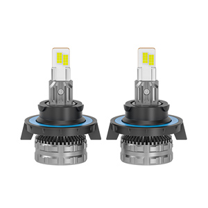 หลอดไฟหน้า LED H13 แบบท่อระบายความร้อนคู่ทองแดง 6500K แสงสีขาวเย็น สำหรับอัพเกรดไฟหน้ารถ Jeep Cherokee - Product Image 2