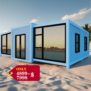 <span class=keywords><strong>CND</strong></span> Factory 20ft 30ft 40ft Casa de expansión plegable 3 en 1 Material de panel sándwich de acero duradero Casa de contenedores expandible - Product Image 2