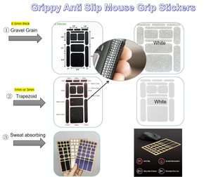 Cintas Adhesivas para Agarrar el Teléfono, Adhesivos Hexagonales para Dedos, Agarres Antideslizantes para Fundas de Teléfono, Cinta Antideslizante Precortada Impermeable para Teléfonos y Tabletas - Product Image 5