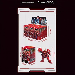 Blocs de construction 900001 Série 1 Hero Assemble Blind Box Modèle Shou Ancestor Effect Figurine masculine Mecha Robots en plastique ABS - Product Image 3