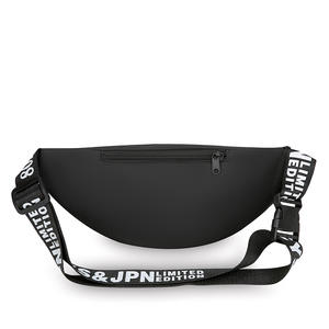 Sac banane S&JPN édition limitée unisexe avec sangle réglable, léger, pour le fitness, collection Printemps 2025, imprimé lettres - Product Image 1