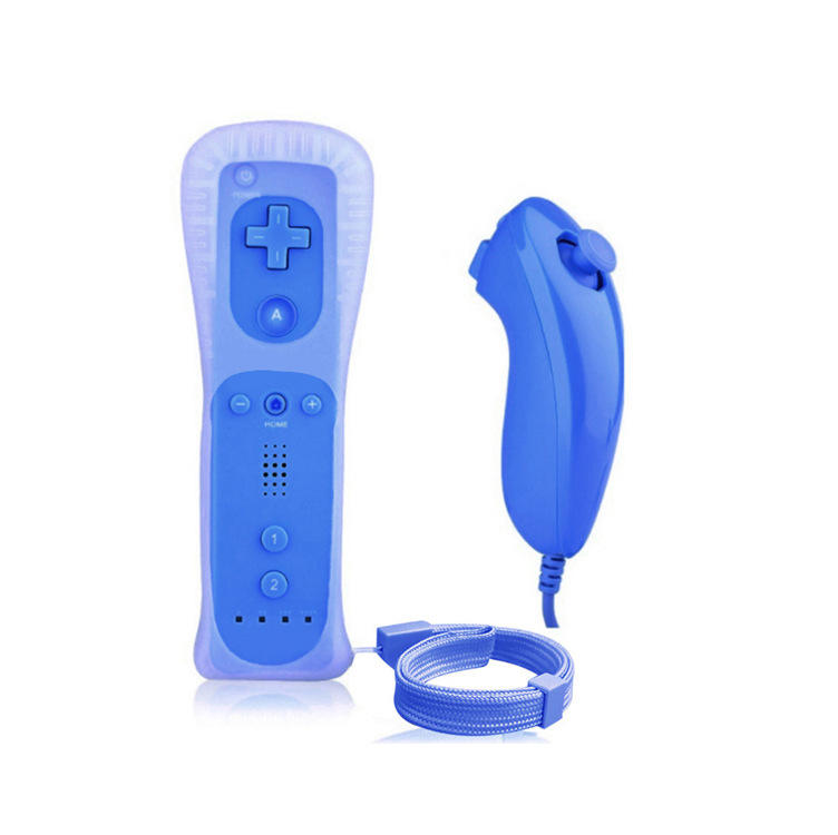 Dark Blue Remote Nunchuck without Motion