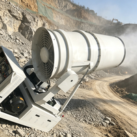Canon à brouillard monté sur remorque pour la suppression de la poussière dans les mines et la construction