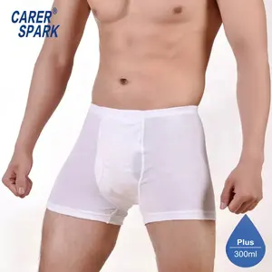 Leakproof Tái Sử Dụng Nặng Khả Năng Hấp Thụ Qua Đêm Mens Không Kiểm Soát Đồ Lót