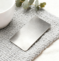 Angepasste Zugangskontrollkarten T5577 NFC RFID Wasserdichte Metallkarten mit ISO 7815/14443A Protokoll und 363-Bit-Speicher