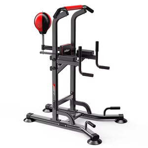 Combinaison familiale support multifonctionnel barre horizontale barre parallèle de gymnastique à domicile avec balle de vitesse - Product Image 3