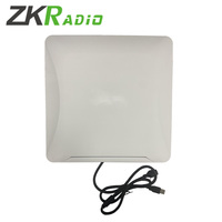 Lector UHF RFID de Largo Alcance de 10-15 Metros con TCP/IP, USB, RS485, Wiegand26/34 y Bluetooth para Gestión de Estacionamientos