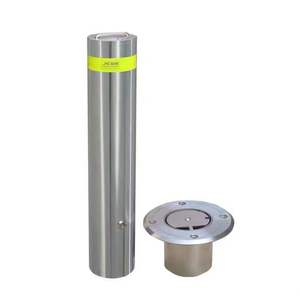 Poteau de signalisation routière manuel en acier inoxydable pour la sécurité routière, vente en gros d'usine - Product Image 1