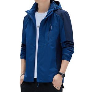 Chaqueta de Motocicleta Impermeable y Cortavientos para Hombre, Modelo 2025, Cuello Alto, para Viajes al Aire Libre, Montañismo, Moda - Product Image 1