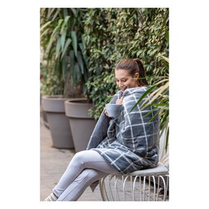 Coperta elettrica ADAPTO Velvet Square una piazza Grigio 16775 6 T - Product Image 6