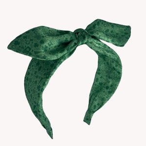 Kleidung mit irischem Motiv für das St. Patrick's Day-Festival, St. Patrick's Day-Stirnband mit Hasenohren für Damen, Kleeblatt-Kopfbedeckung für Feiertagspartys - Product Image 4