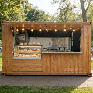 Cafetería Móvil, Quiosco de Comida, Cocina, Restaurante, Contenedor de Acero para Envío, Bar Modular Prefabricado, Diseño de Casa Comercial - Product Image 6