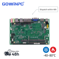Carte mère PCBA intégrée sans ventilateur pour contrôle industriel, 12V DC, double HDMI, VGA, LVDS, i3-1215U, i5-1335U, i7-13800H