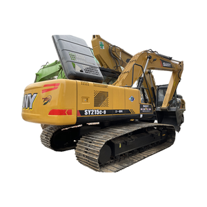 Excavateur d'occasion SANY SY215C-9 d'occasion Machine de construction sur chenilles Équipement de creusement Machines à vendre - Product Image 1