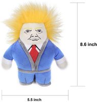 Meilleur jouet à couiner pour chien, résistant aux morsures, jouets à mâcher interactifs pour chien Donald-pour petits et moyens chiens