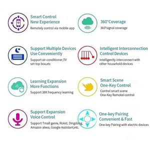 รีโมทคอนโทรลอินฟาเรดอเนกประสงค์ Wi-Fi เชื่อม<span class=keywords><strong>ต</strong></span>่อกับรีโมทคอนโทรลอัจฉริยะไร้สายในบ้าน - Product Image 4