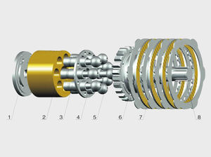 Rodamiento de Giro para Excavadora Ep E325D, Piezas de Maquinaria de Construcción, Nuevo 2020, 1 Año de Garantía, 480 kg, China - Product Image 2