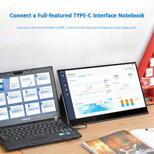 Sibolan Độ sáng 600 100% gam màu 15.6 inch UHD 4K màn hình di động Type-C với trường hợp đứng màn hình cảm ứng cho máy tính xách tay - Product Image 5