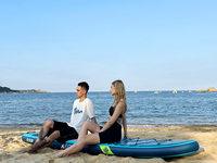 Set de Tabla de Paddle Surf Inflable ESUP con Vela Incluida, Equipo Deportivo para Deportes Acuáticos al Aire Libre