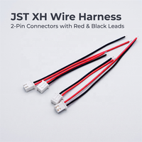 Konektor Kabel JST XH 2.54mm Pitch 2, 3, 4, 5 Pin, Konektor Kabel Perakitan Harness Kabel Pria Wanita 2.5mm Custom