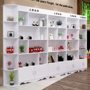 Cosmetics Display Cabinet Beauty Salon Barber Shop Mother And Baby Shop Product Shelf Customized Display Shelf