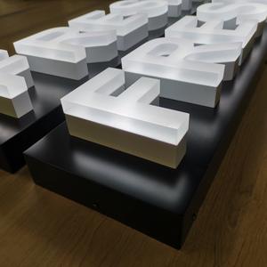 Buy Building-señal de letras iluminadas 3d para interiores y exteriores, señal de letras Led impermeables para exteriores - Product Image 4