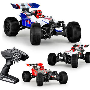 Voiture de course télécommandée 4x4 RC tout-terrain, modèle réduit 1/18, moteur brushless, haute vitesse, avec pilote simulé à l'intérieur - Product Image 1