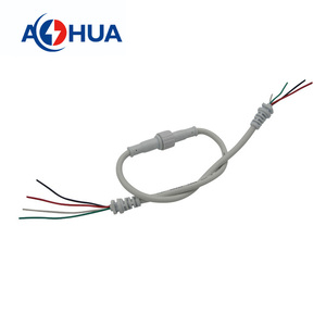 <span class=keywords><strong>AHUA</strong></span>, dispositivos de visualización de iluminación de ventas, arnés de cables M12, conector moldeado macho hembra de 4 pines, conector LED - Product Image 3