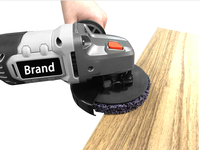 Batería de ion de litio de 20v, amoladora angular inalámbrica, sin escobillas, 115mm y accesorios