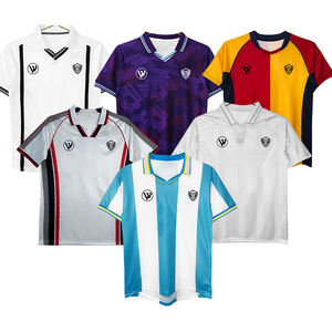 قمصان كرة قدم رجالية كلاسيكية للمنزل والخارج، ملابس كرة قدم تقليدية، قمصان كرة قدم عتيقة - Product Image 1