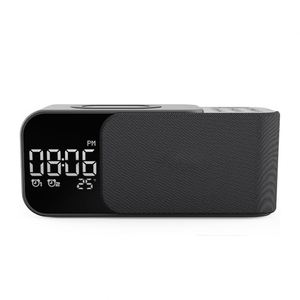 2026 Latest <b>LED</b> Display Bluetooth Speaker Snooze Alarm <b>Clock</b> Colorful Night Light Mini Music Player for Bedroom Desk - Product Image 3